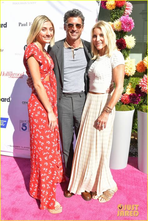 Photo: patrick dempsey wife jillian daughter tallulah american cancer society benefit 02