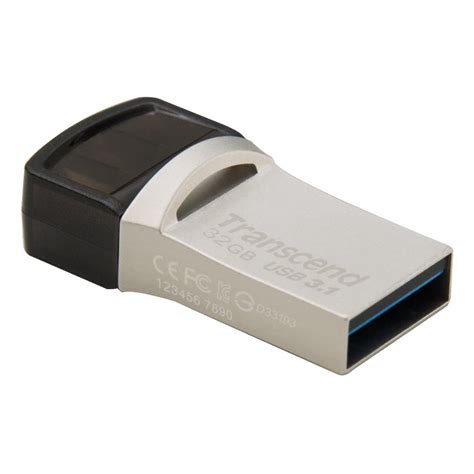 Transcend JetFlash 890 Flash Drive (32GB, 64GB)