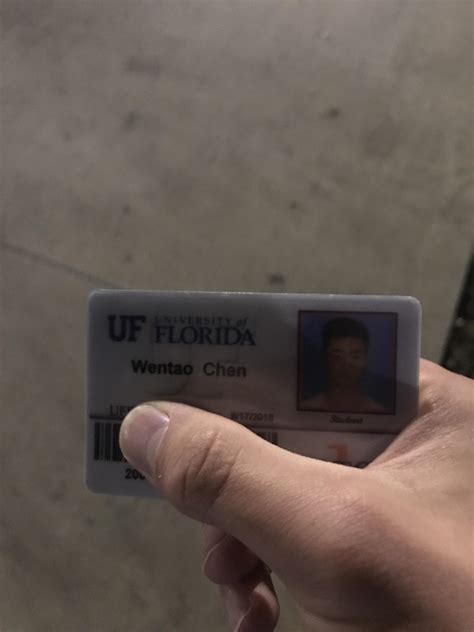 Wentao i turned your ID in at Lib west : r/ufl