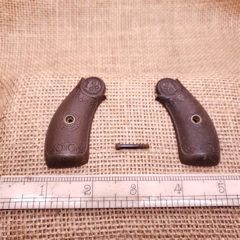 Iver Johnson Owl Logo Top-Break Grip Set | Old Arms of Idaho, LLC