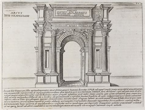 Lauro illustration Arch for Titus · Piranesi in Rome
