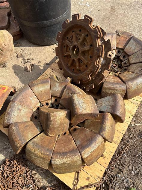 Ford 800 Heavy Duty W4 Pie Weight Set Complete - Car Wheels, Tires