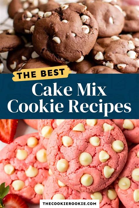 Easy Cake Mix Cookies and How To - The Cookie Rookie®