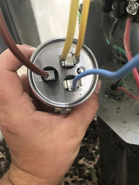 Diagrama de fiação do capacitor de ar condicionado
