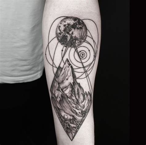 тату эскизы "Горы" - VeAn Tattoo