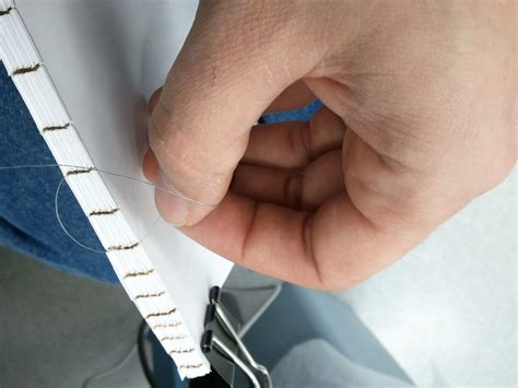 bind  book fakehybrid perfect bind  steps  pictures