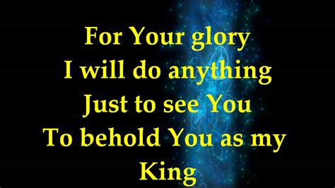 For Your Glory - Tasha Cobbs - Lyrics Chords - Chordify
