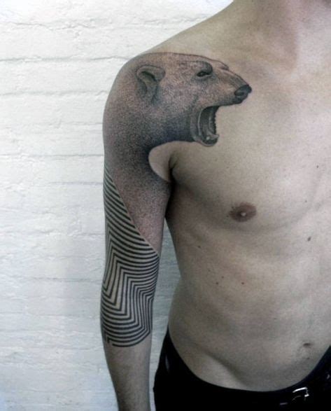 36 Black Bear Tattoos For Men ideas | bear tattoos, black bear tattoo ...