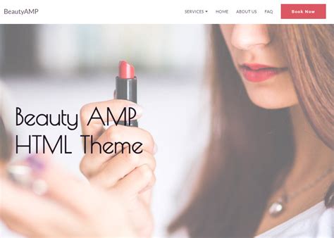 amp html theme awwwards nominee
