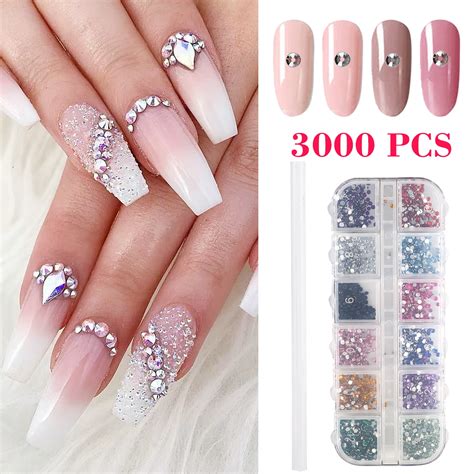 Nail Art Designs With Crystals at Juliane Michaelis blog