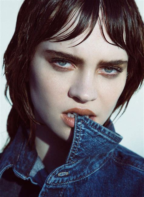 Sophie Thatcher in Calvin Klein by Daniella Midenge for V Magazine