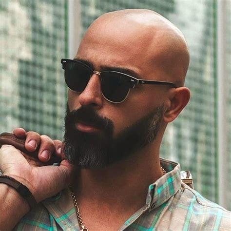 bald men hairstyles  beard bald beard styles  men bald men
