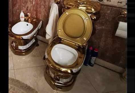 Золотой унитаз главы Ставропольского ГИБДД