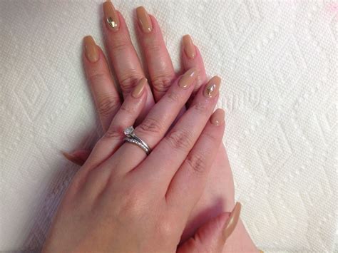 Coffin Shaped Nails: Matte and Natural Nude Nail Designs