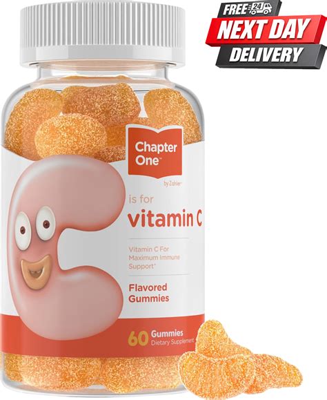 Zahler Chapter One Vitamin C Gummies for Kids | 60 Gummies – Zahler