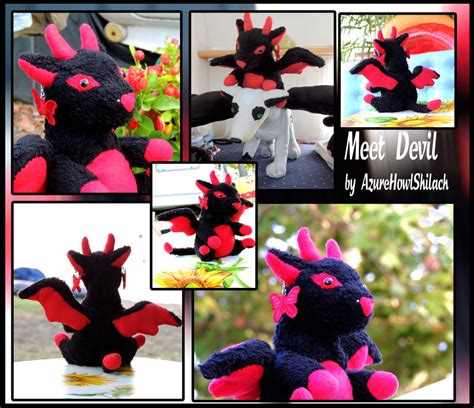 Meet Devil plush by AzureHowlShilach on DeviantArt