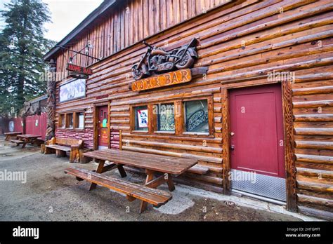 Exterior of the Home Bar in Troy, Montana Stock Photo - Alamy