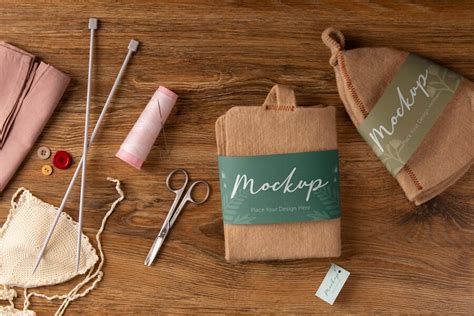 Premium PSD | Textile for clothes mock-up design