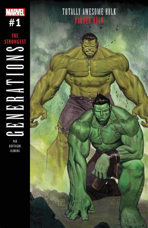 Generations: Banner Hulk & The Totally Awesome Hulk (2017) #1 | Comic Issues | Marvel