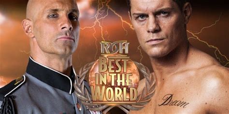 Full card for ROH Best in the World PPV this Friday in Lowell - WWE News, WWE Results, AEW News ...