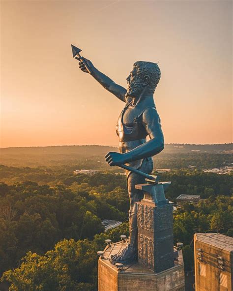 #sunrise #visitvulcan #vulcanstatue #vulcan #bham #birminghamalabama # ...