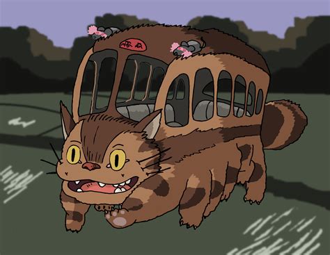 My Neighbor Totoro - Catbus by Juggernaut-Art on DeviantArt