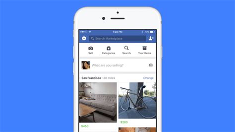 how to get facebook marketplace app