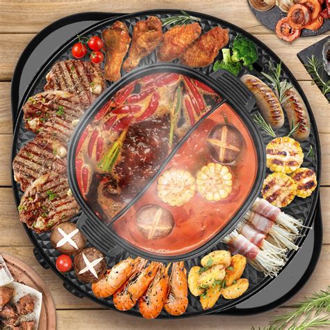 11 Impressive Hot Pots with Grill for Culinary Bliss