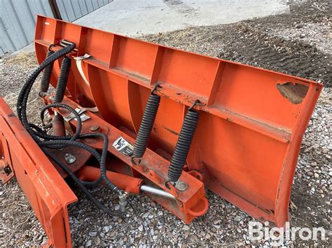 7’ Hydraulic Dozer Blade Skid Steer Attachment BigIron Auctions