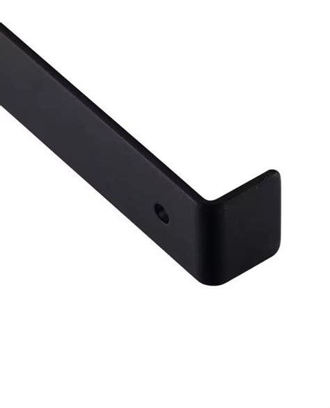 Shelf Bracket L-Shape Black (Set of 2) - 250 mm - Loftmotif