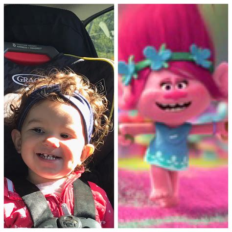 My daughter looks like Princess Poppy | Scrolller