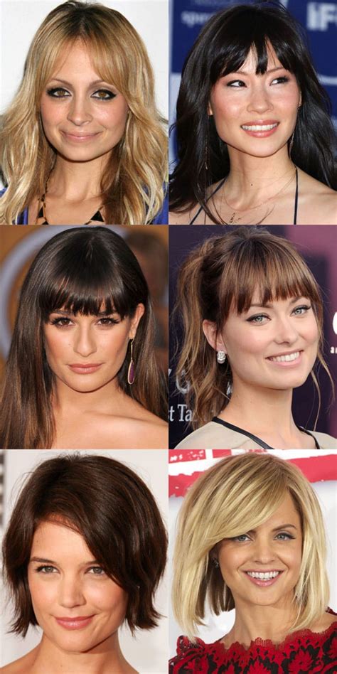 The Best (and Worst) Bangs for Square Face Shapes | Square face ...