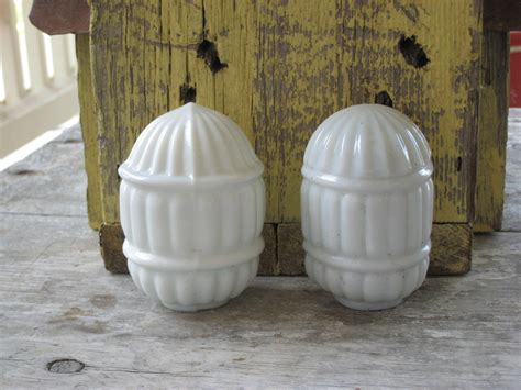Antique Milk Glass Bird Cage Feeders by swoonantiques on Etsy