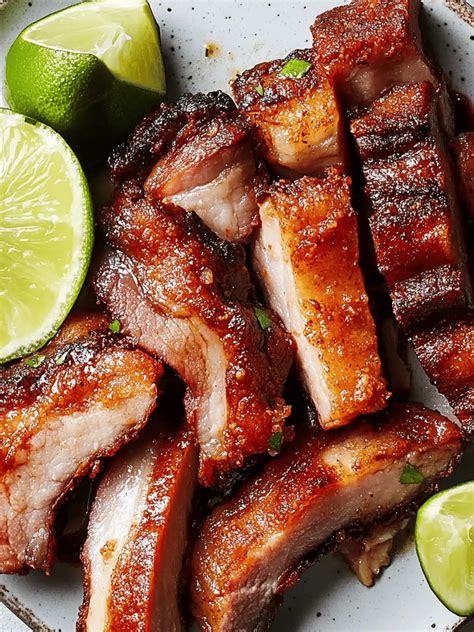 Crispy Colombian Style Pork Belly: Irresistible Perfection