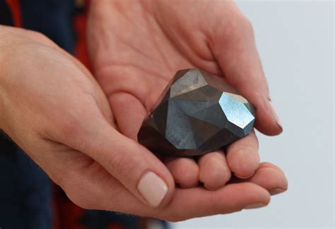 World's largest cut black diamond goes on display in Dubai | Daily Sabah