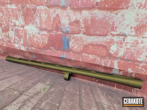 barrel finished  burnt bronze cerakote