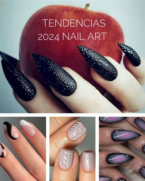 Tendencias de nail art para el 2024. / Get Glam