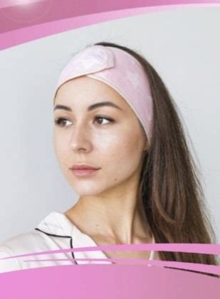 Повязка на голову Lovely Sense для волос на липучке для макияжа ...