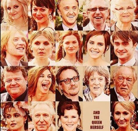 fandom, harry potter cast and j.k rowling - image #3155515 on Favim.com