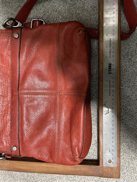 Vintage 1954 Fossil Maddox Long Live Crossbody Purse … - Gem