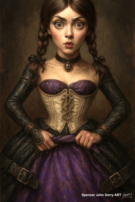 SPENCER JOHN DERRY ART: Dreams of Julia - 2012 - Fetish Art Painting