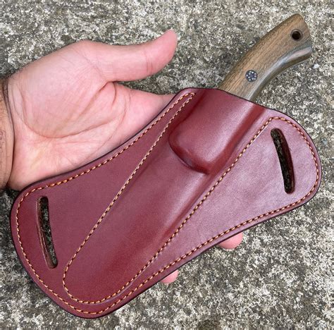 Buy Ottoza Handmade Leather Sheath CROSS DRAW RIGHT HAND Bushcraft