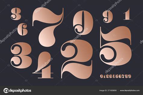 Font Styles Numbers | tunersread.com