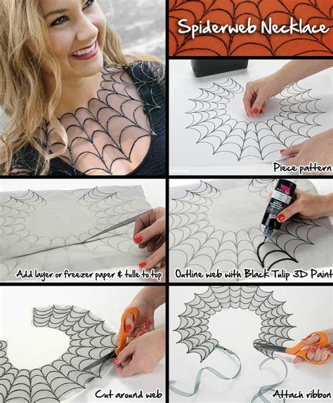 123 best images about halloween crafts on Pinterest | Tulle fabric, The mask and Spider