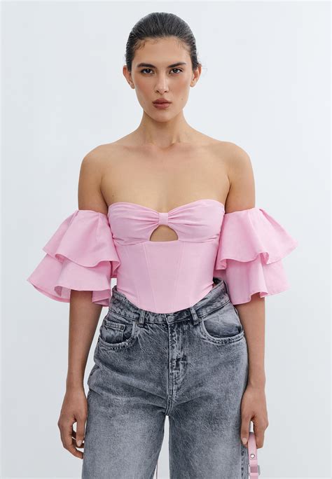 Корсет Top Top, цвет: розовый, MP002XW006ZQ — купить в интернет ...