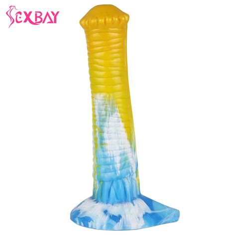 Liquid Silicone Dildo with Suction Cup Realistic Penis for Female - Sex