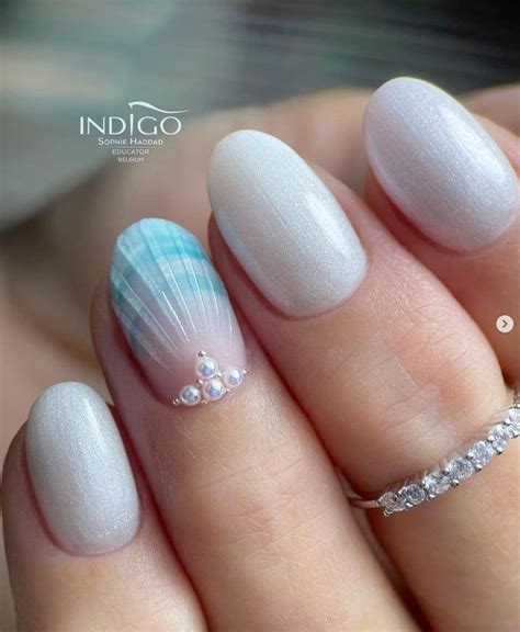 Beachy Chic: 35 Captivating Shell Nail Designs to Elevate Your Style ...