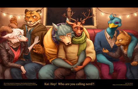 An art piece my bf commissioned. It’s based off his fanfic We’re Only
