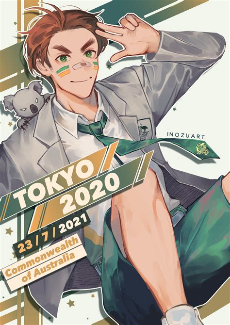 australia fanart for olympics hype!! : r/hetalia