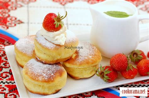 Пишки на сметані / Булочки / Кукорама — смачні рецепти!